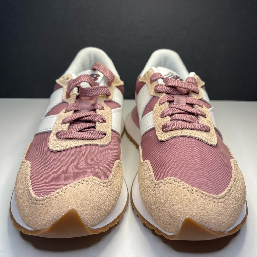 New Balance 237V1 Retro Sneakers Dark WS237PR Vintage Rose/Rosewood Women's 5.5 - Picture 2 of 10